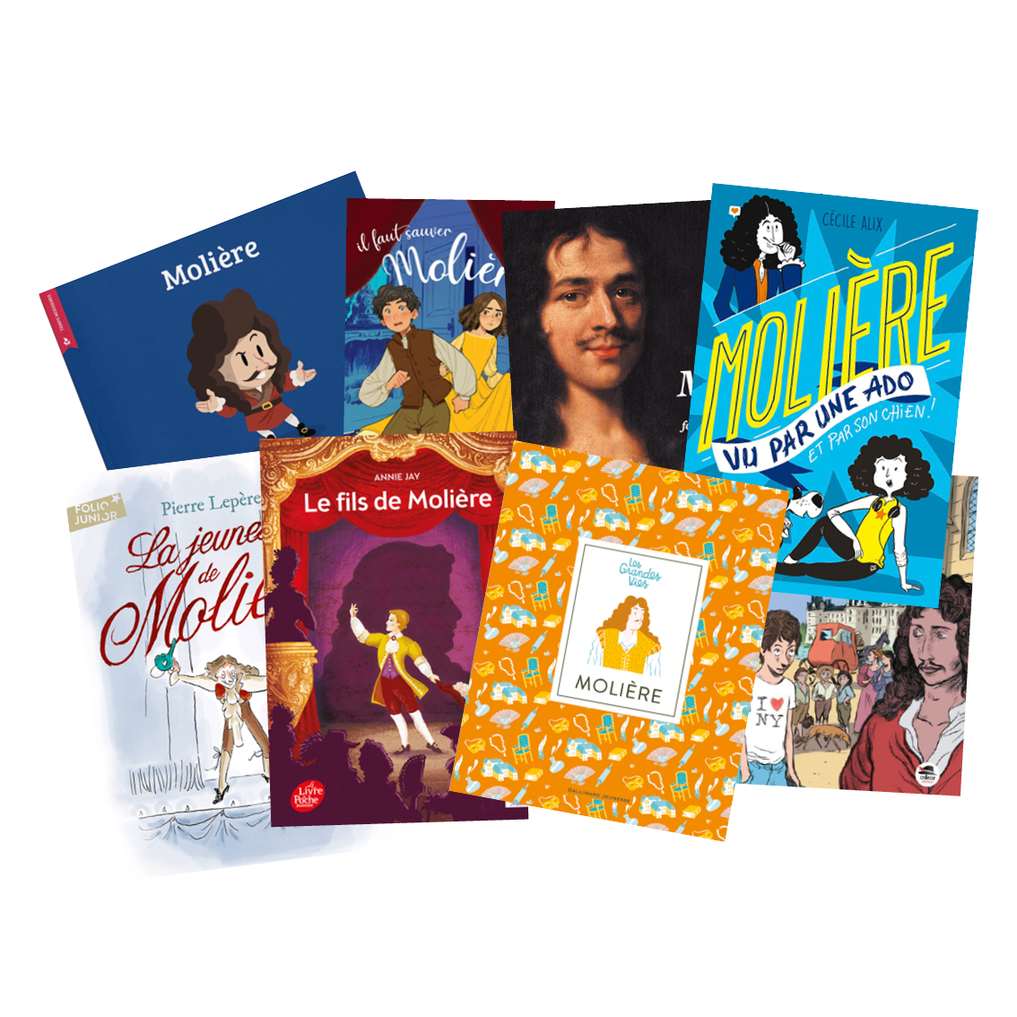 8 livres pour les enfants qui parlent de Molière - Le blog de Plume !