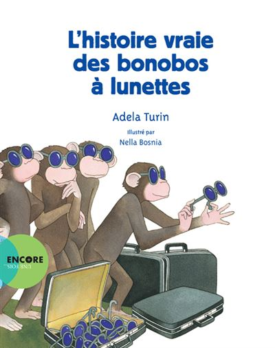 Livres jeunesse sur l'égalité homme-femme : L'histoire vraie des bonobos à lunettes